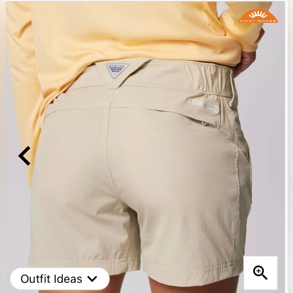 Columbia Women’s PFG Tan Outdoor Shorts Size Small - Picture 4 of 9